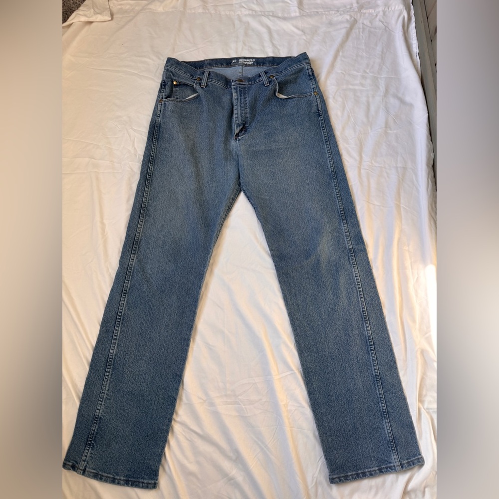 Wrangler Advanced Comfort Jeans Men’s 36x36 Stretch Denim 77MACNS 77MABMS